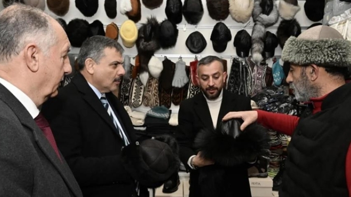 Vali Çiftçi’den esnaf ziyareti