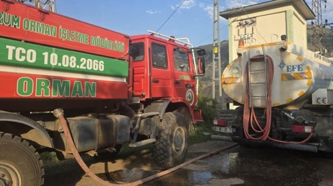 Yeni nesil arazöz ilk sınavını başarıyla geçti: İspir'de yeşil vatan kurtarıldı